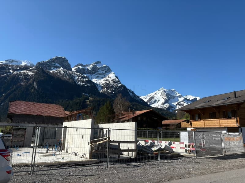 Vue glacier Les Diablerets
