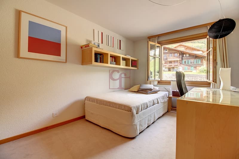 Château-d'Oex - Lumineux appartement 4.5 pièces avec balcon (9)