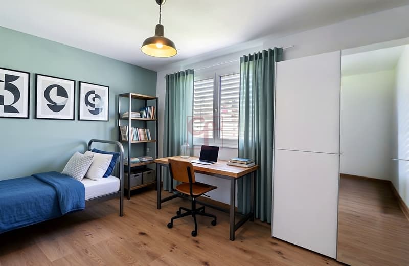 3ième chambre (simulation d'ameublement)