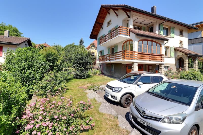 Grand 2.5 pc. (env. 75 m2) avec magnifique jardin arborisé (3)