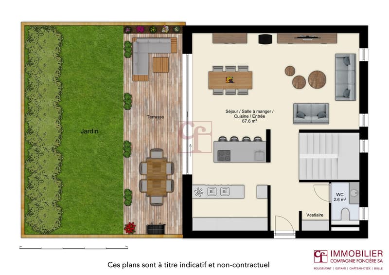 Belle villa moderne neuve 3.5 pc à la campagne (~136 m2) (8)