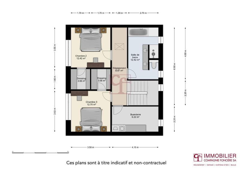 Belle villa moderne neuve 3.5 pc à la campagne (~136 m2) (9)