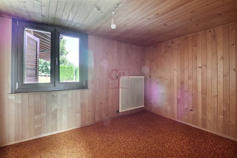 A louer petit chalet de 2.5 pièces grande terrasse (13)