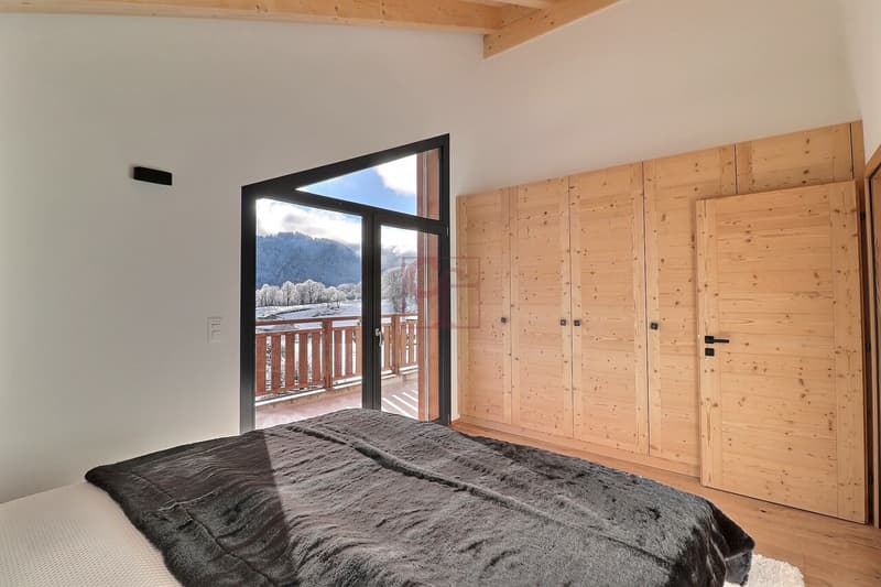 Photo prise du Chalet A terminé