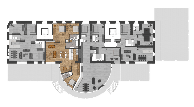 Residence du Glacier in una posizione centrale tranquilla. T2 (9)