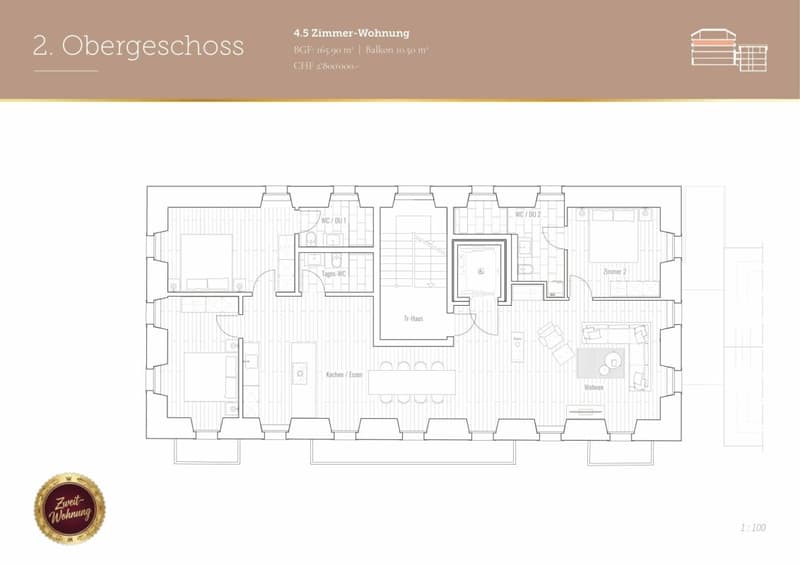 Appartamento da sogno "Zur Alten Post" vicino alla chiesa nel centro del villaggio (4)
