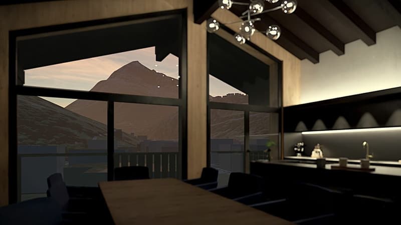 Printemps Saas-Grund nouvel appartement en attique. Bien-être dans la maison. (8)