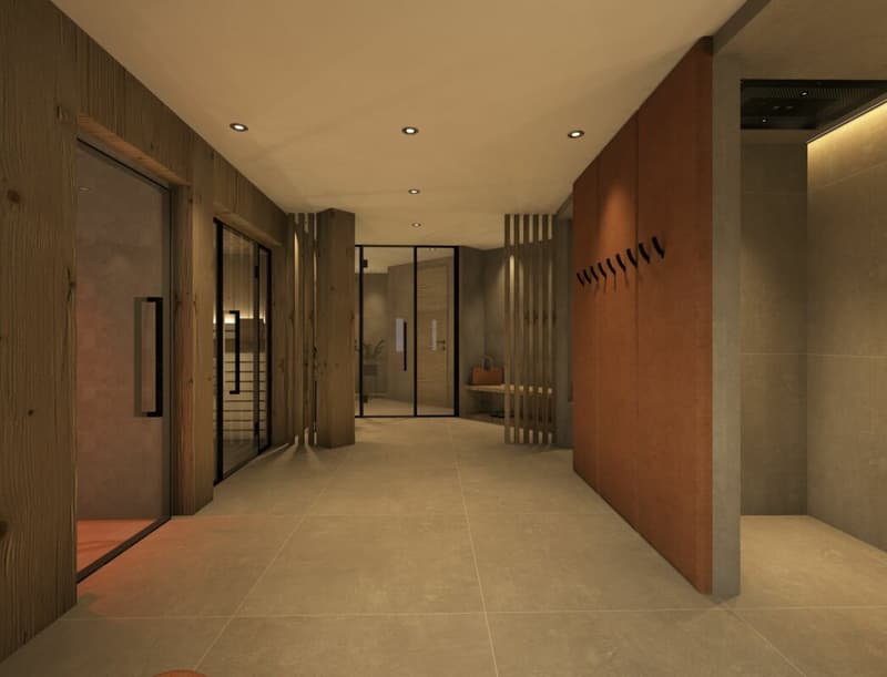 Primavera Saas-Grund. Maisonette. Bewirtschaftete Zweitwohnung. (1)