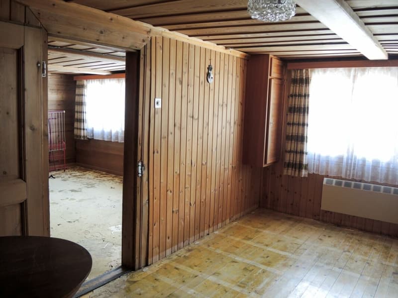 Traditionelle 2.5 Zimmerwohnung in altem Walliserhaus. Reserviert. (4)