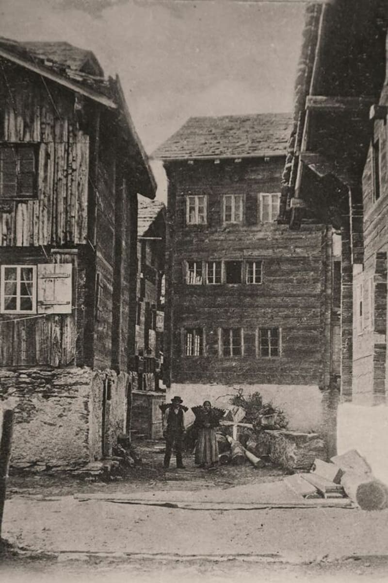 Traditionelle 2.5 Zimmerwohnung in altem Walliserhaus. Reserviert. (12)