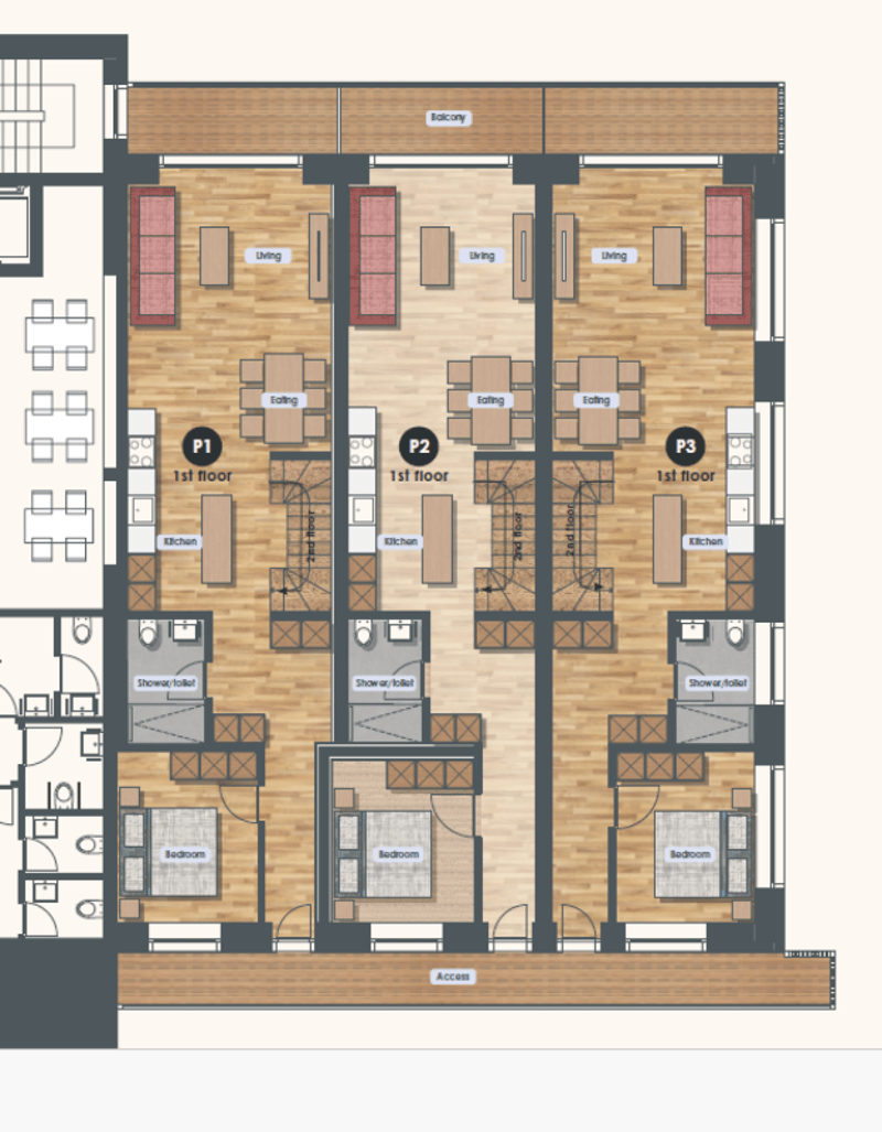 Primavera Saas-Grund. Maisonette. Bewirtschaftete Zweitwohnung. (5)