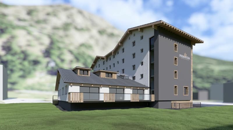 Primavera Saas-Grund. Maisonette. Bewirtschaftete Zweitwohnung. (1)