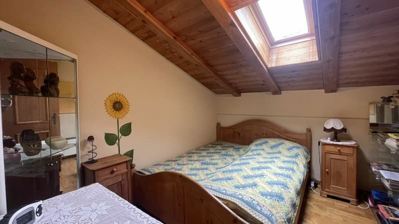 Rustikales Walliserhaus im Weiler Bodmen in Saas-Fee. (11)