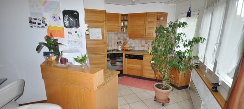 Geräumige 2.5 Zimmerwohnung mit privatem Garten (1)