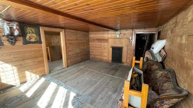 Traditionelle 2.5 Zimmerwohnung in altem Walliserhaus. (4)
