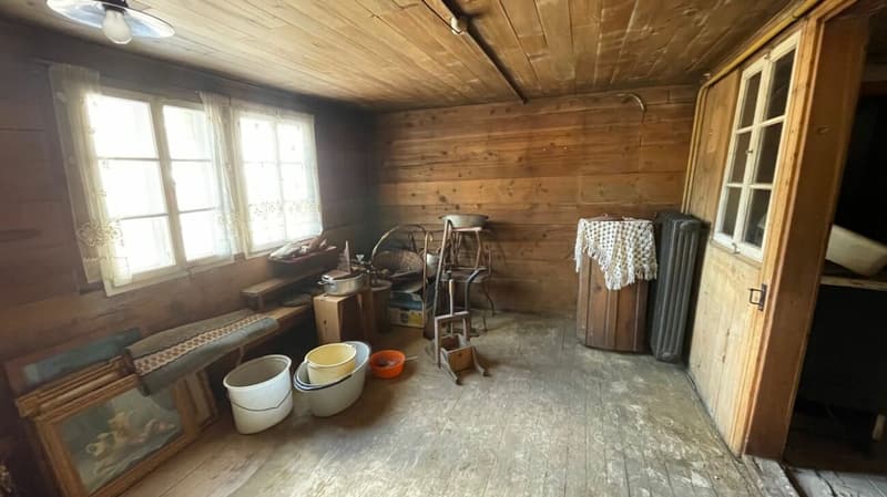 Traditionelle 2.5 Zimmerwohnung in altem Walliserhaus. (6)