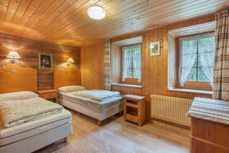 Wohnung in originalem Walliserhaus in einem der ältesten Weiler des Saastal. (8)