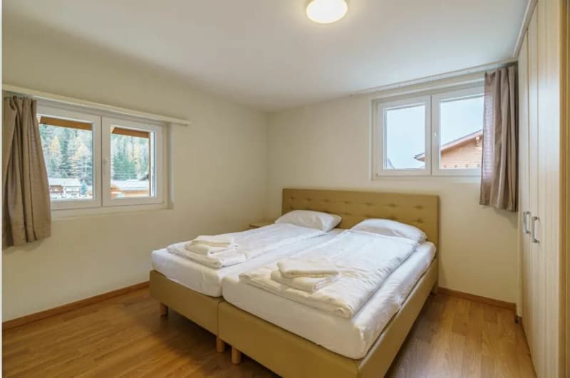 Astoria bei der Bergbahn Hohsaas. 5.5 Zimmer - Zweitwohnung. Attika. (6)