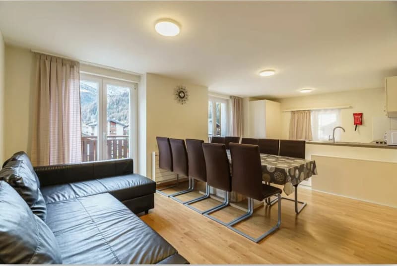 Astoria bei der Bergbahn Hohsaas. 5.5 Zimmer - Zweitwohnung. Attika. (3)