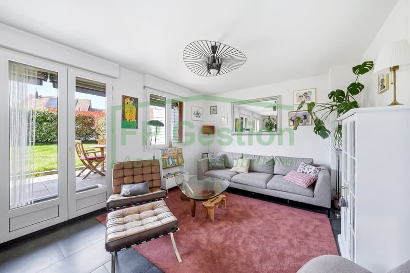 Luminineux et confortable appartement de 4 pièces avec jardin à vendre (6)