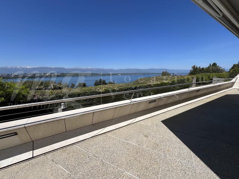 MAISON MODERNE DE 400 m2 hab - VUE PANORAMIQUE A 180 SUR LE LAC - PISCINE - ASCENSEUR (3)