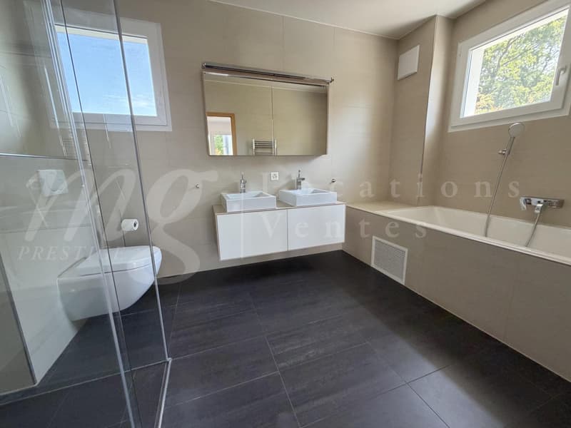 En exclusivité ! MAGNIFIQUE MAISON CONTEMPORAINE DE 8 PIECES AVEC JARDIN ARBORE ET GRANDE PISCINE (12)