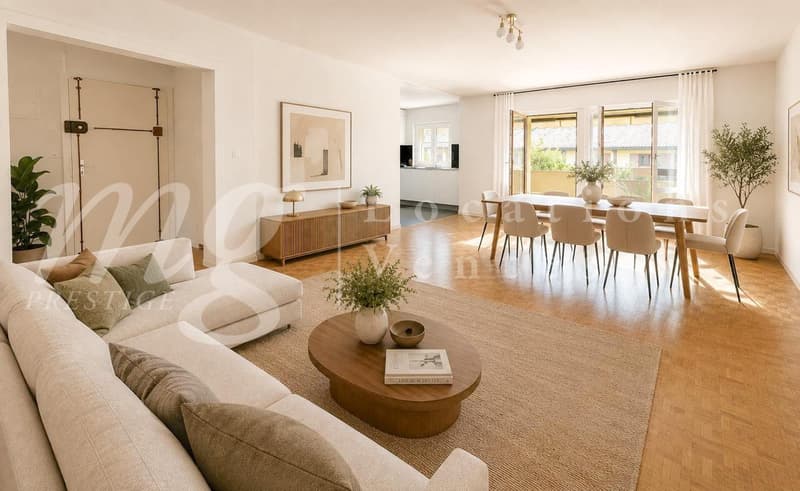 En Exclusivité !!! SUPERBE APPARTEMENT DE 152 m2 EN DUPLEX ATTTIQUE AVEC BELLE TERRASSE/JARDIN (4)