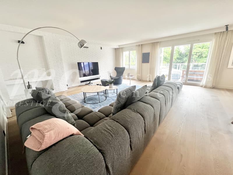MAGNIFIQUE APPARTEMENT DE 7 PIECES DE 251 m2 PPE AVEC LARGE TERRASSE & VUE DEGAGEE VERDURE (7)