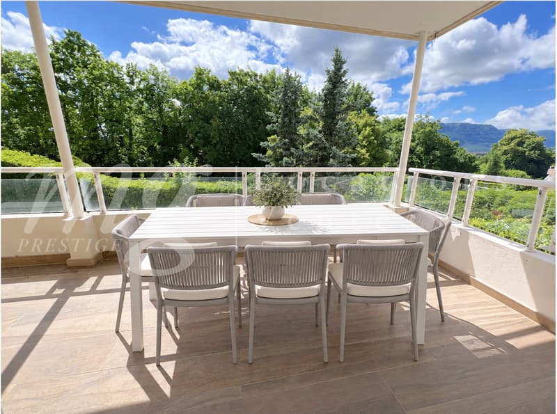 MAGNIFIQUE APPARTEMENT DE 7 PIECES DE 251 m2 PPE AVEC LARGE TERRASSE ET VUE DEGAGEE VERDURE (2)