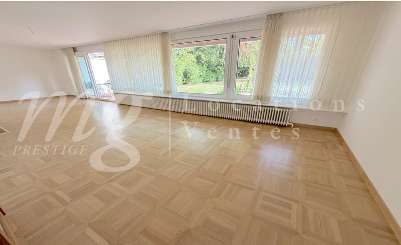 GRANDE MAISON INDIVIDUELLE DE 8 PIECES -- GRAND JARDIN CLOTURE ARBORE AVEC PISCINE (8)