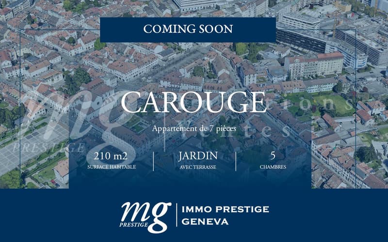 COMING SOON - MAGNIFIQUE APPARTEMENT DE 7P DANS LE VIEUX-CAROUGE (1)