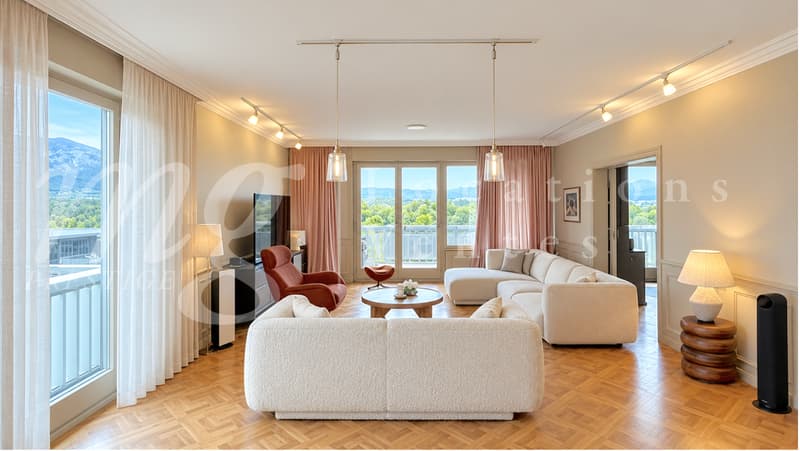 MAGNIFIQUE APPARTEMENT DE 6 PIECES AU 6EME ETAGE AVEC BALCON ET VUE DEGAGEE (3)
