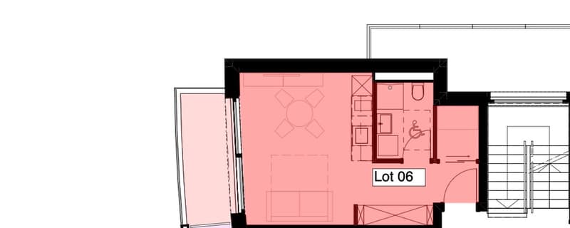 Studio en ètage