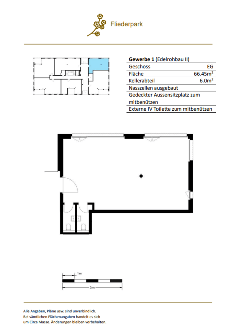 Ground floor plan, cellar, cellar storage room, external toilet for sharing