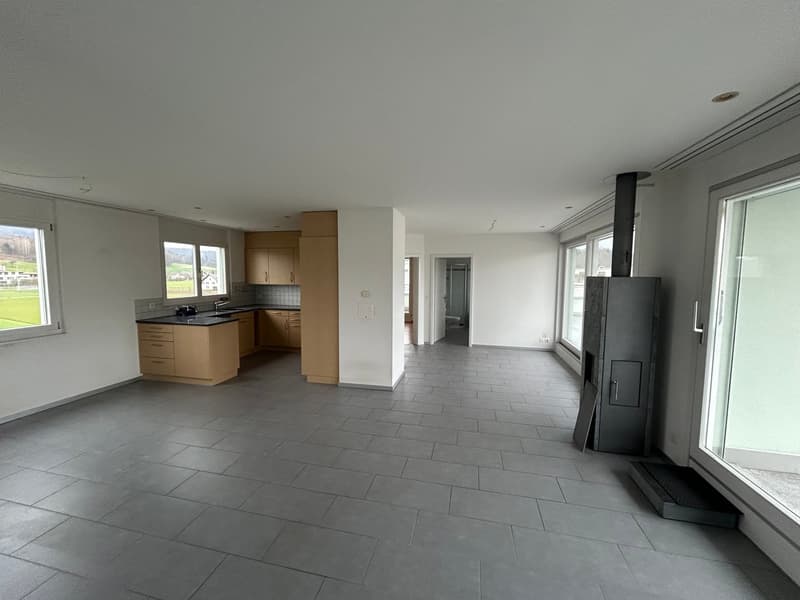 3.5 Zimmer Attikawohnung mit 93 m² Terrasse & Weitsicht (3)