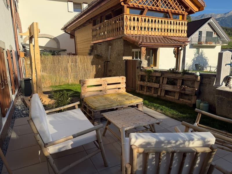 Appartement neuf de 2.5 pièces avec terrasse-jardinet et vue sur les Dents-du-Midi (14)