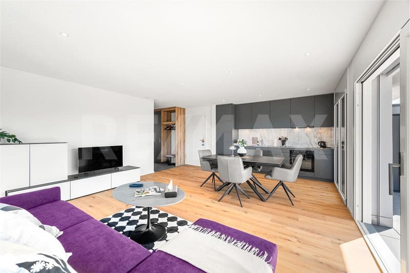 Magnifique attique meublé de 2,5 pièces avec terrasse de 65 m² à Avenches (10)