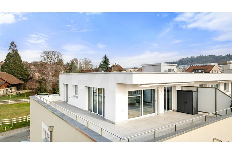 Magnifique attique meublé de 2,5 pièces avec terrasse de 65 m² à Avenches (2)