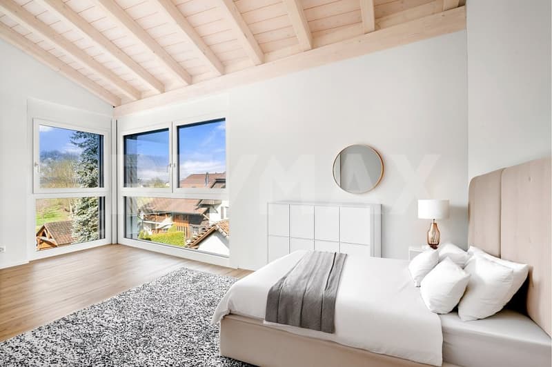 Modernes Einfamilienhaus in Münchenwiler / Murten (7)