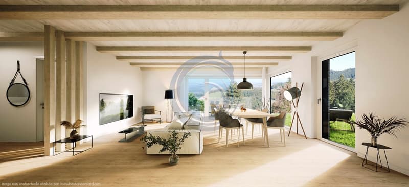 À VENDRE - TERRAIN AUX PACCOTS AVEC PERMIS EN FORCE (4)