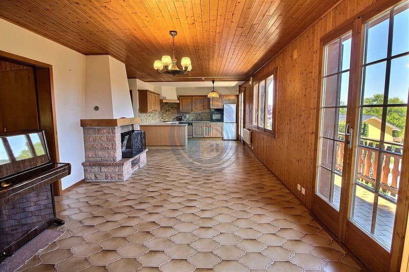 CHARMANTE VILLA TYPE CHALET DE 3,5 PCES AVEC VUE SUR LES APLES (5)