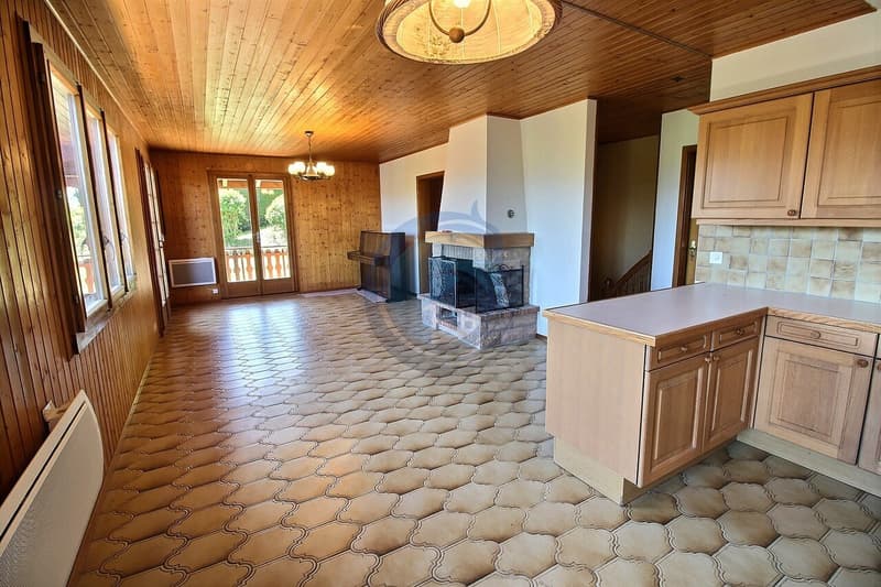 CHARMANTE VILLA TYPE CHALET DE 3,5 PCES AVEC VUE SUR LES APLES (6)