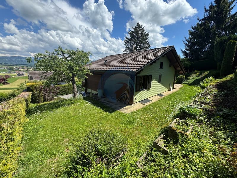 CHARMANTE VILLA TYPE CHALET DE 3,5 PCES AVEC VUE SUR LES APLES (4)