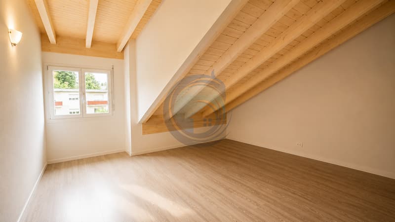 CHARMANT APPARTEMENT 4,5 PCES AU DERNIER ETAGE - LIBRE DE SUITE (8)