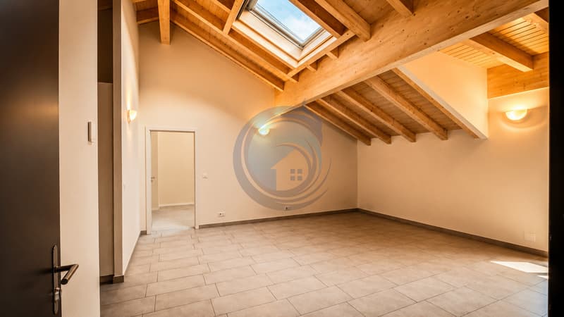 CHARMANT APPARTEMENT 4,5 PCES AU DERNIER ETAGE - LIBRE DE SUITE (5)