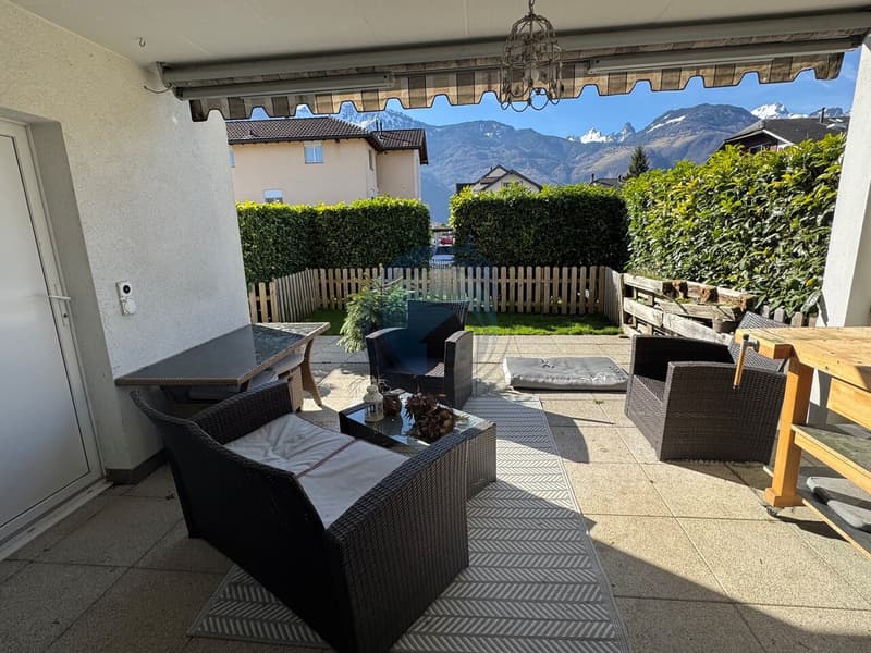 BEAU DUPLEX D'ANGLE DE 4,5 PIECES AVEC TERRASSE ET JARDIN PRIVATIF (9)