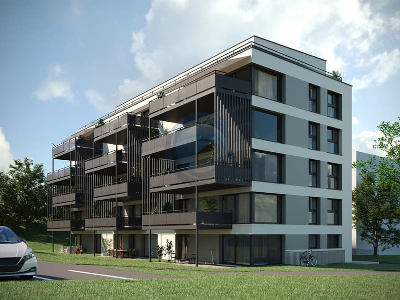 APPARTEMENT NEUF DE 5.5 REZ-DE-CHAUSSÉE AVEC TERRASSE ET JARDIN (2)
