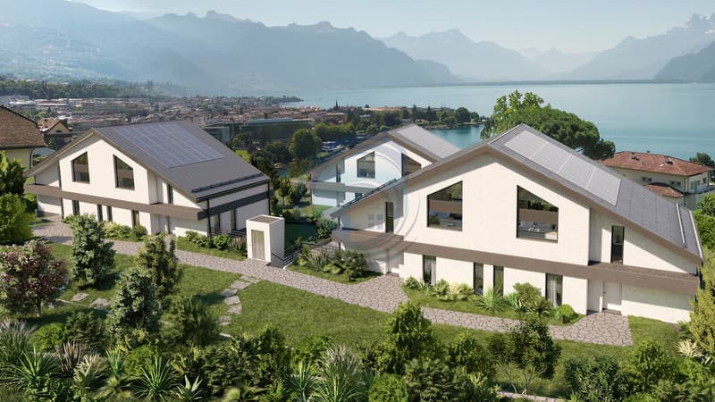 NOUVELLE PROMOTION PLUS QUE 4 APPARTEMENTS EN DUPLEX  À CORSEAUX (8)