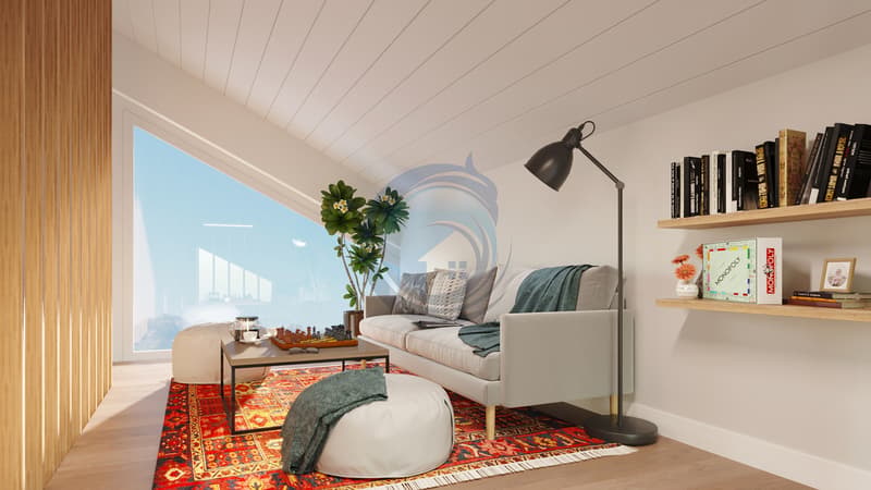 NOUVELLE PROMOTION PLUS QUE 4 APPARTEMENTS EN DUPLEX  À CORSEAUX (13)