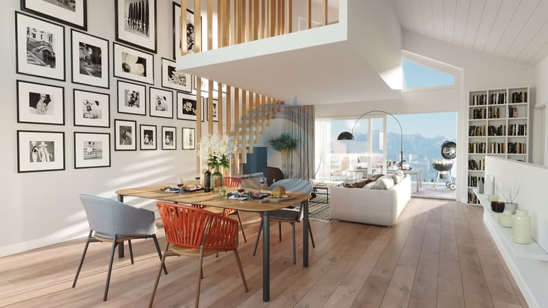 NOUVELLE PROMOTION PLUS QUE 4 APPARTEMENTS EN DUPLEX  À CORSEAUX (12)